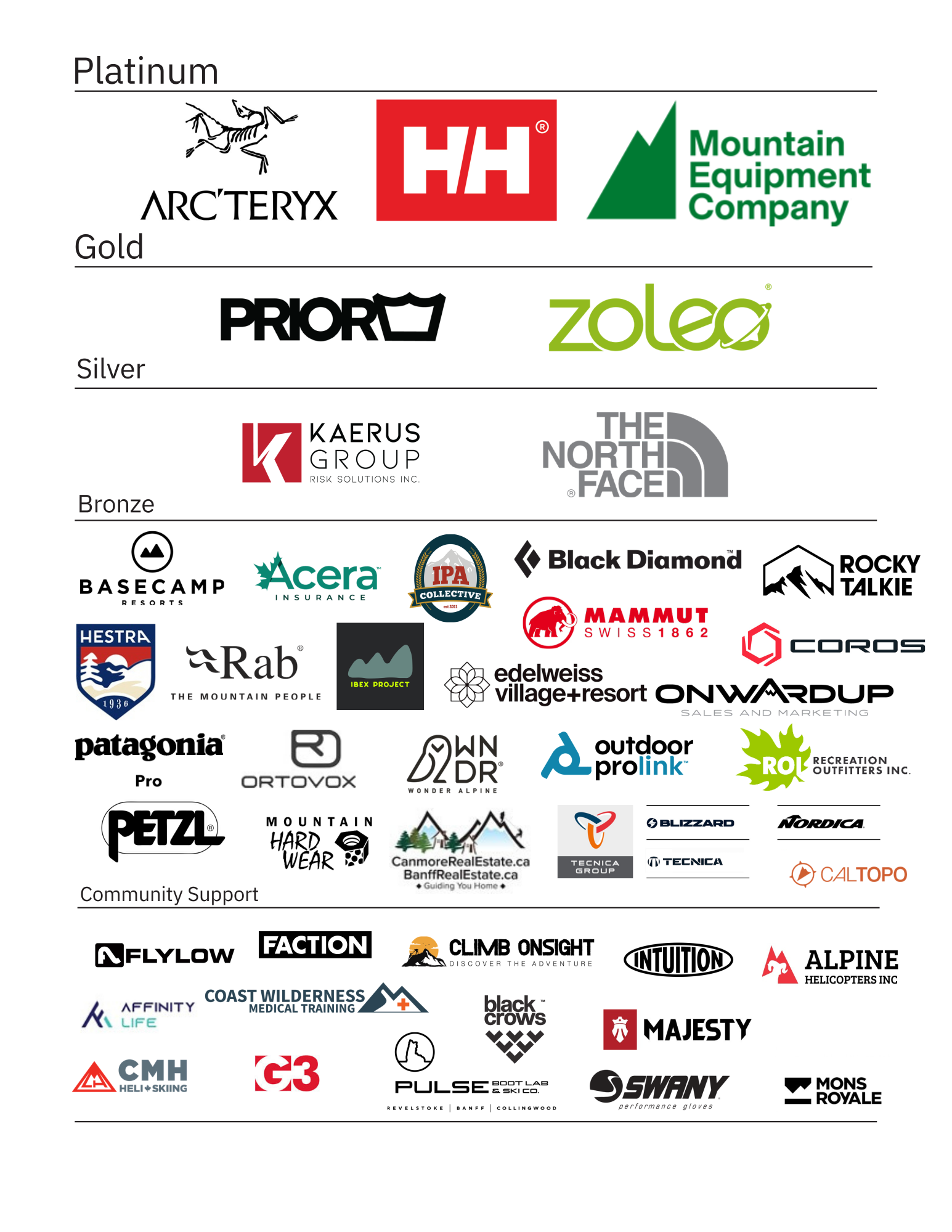 ACMG Sponsor Logos