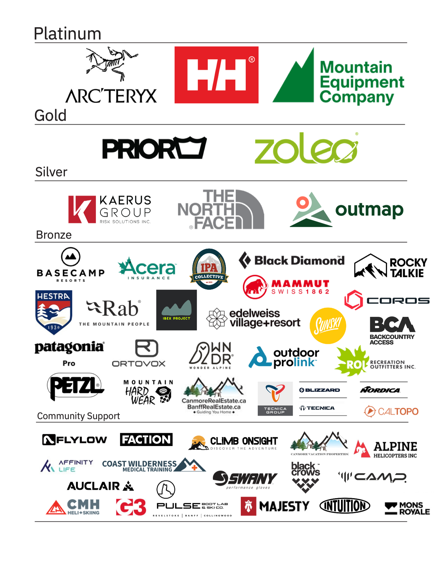 ACMG Sponsor Logos